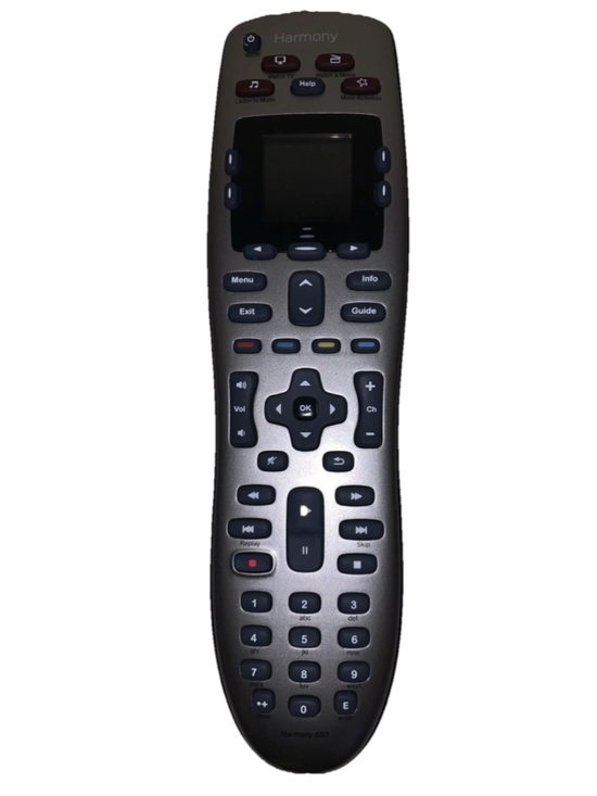 Logitech Other - Logitech Harmony 650 Universal Infrared Remote Control Tested Pre-Owned OEM